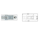 AIR-SEPARATING TANK L-24.5MM M8X1.25 KLUCZ-8MM 0100 WP photo 10 - milautoparts-fr.ukrlive.com