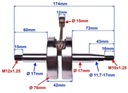 ARBRE D'ARBRE-VERROU AM6 KEEWAY X-RAY 50TX 50 RIEJU YAMAHA photo 2 - milautoparts-fr.ukrlive.com