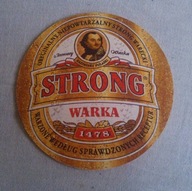 Пивная подставка-WARKA STRONG