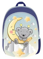 Školský batoh s medvedíkom modrý Medvedík Mesiac