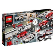 Kocky LEGO Speed Champions Porsche 919 Hybrid a 917K Pit Stop 75876