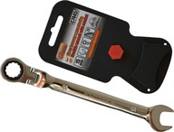 Kľúč lomený plochý očkový s račňou 15mm 72ks
