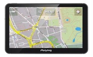 Навигация автомобильная gps peiying py-gps5014 5 карты europy на стекло 12v 24v - фото