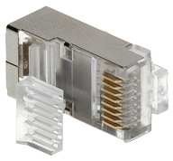 10× Modulárny tienený konektor Delta RJ45/6-EKRANP10