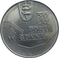 Moneta 10 zł złotych 50 lat Portu 1972 r ładna