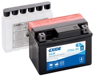 AKUMULÁTOR EXIDE BIKE 12V 3AH 40A P+