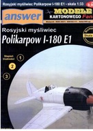 MKF 3-4/2005 Stíhačka Polikarpow I-180 E1 1:33