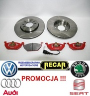 Тормозные диски, диск+тормозные колодки, колодки перед vw polo 9n 6r 256mm