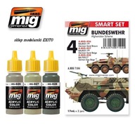 Ammo Mig 7104 Bundeswehr Afganistan Scheme – Smart Acrylic Set (3x17ml)