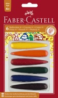 Kredki świecowe FABER CASTELL Dzieci 4+ 6 kolorów