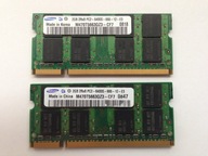DDR2 4GB 2x2GB 800Mhz PC2 6400 SAMSUNG 4096 SODIMM