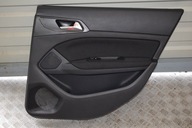 Обшивка обшивка дверь правый задний peugeot 308 t9