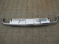 Mercedes glk докладка дифузор бампера задний хром, хромом a2048857423