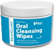 VETFOOD MAXI/GUARD ORAL CLEANSING WIPES 100 KS