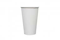 Jednorazový riad Papierové poháre 400ml biele (na ďalší predaj)