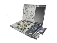 Notebook Lenovo ThinkPad T61 14 " Intel Core 2 Duo 2 GB / 160 GB čierny