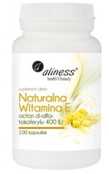 Prírodný vitamín E Aliness 400UI 100k *MLADOSTI*