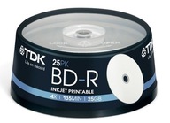 Blu-Ray TDK BD-R 25GB cake 25szt Printable PROMO!!
