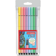 Zvýrazňovače Stabilo Pen 68 pastel 8 kol etu