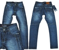 Spodnie młodzieżowe jeans rurki Navil AT582 78 /29