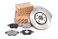 Тормозные диски, диск 283mm тормозные колодки, колодки перед citroen c4 grand picasso