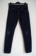 C&A SPODNIE szkoła granatowy jeans chłopiec rozmiar 152