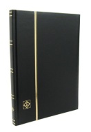 ALBUM BÉLYEG TARTÓ LEUCHTTURM BASIC A4 32 OLDALAS FEKETE