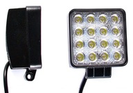 PRACOVNÁ LAMPA HALOGÉN 16 LED 48W 12V/24V LÚČ