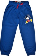 Disney spodnie dresowe niebieski rozmiar 128