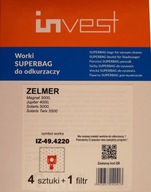 4x TÁSKA Zelmer Magnat, Jupiter, Solaris számára