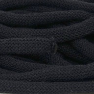 sznur sznurek bawełniany knot 10mm 1m czarny