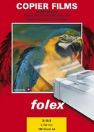 Priehľadná fólia Folex pre laserové tlačiarne X-10 10A3