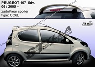 Спойлер спойлер до peugeot 107 5 dw хатч-бек 06/2005-- - фото
