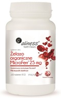 Organické železo MicroFerr 25 mg! Aliness 100 ks