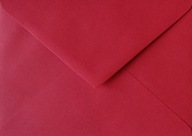Ozdobné obálky v trojuholníku C6 115g 10ks červené