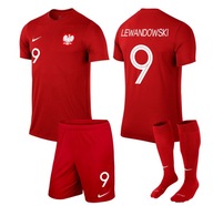 KOMPLET NIKE POĽSKÝ LEWANDOWSKI DARČEK 128 - 137