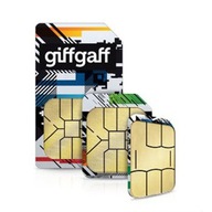 Starter SIM bez rejestracji GiffGaff O2 UK +10 GBP