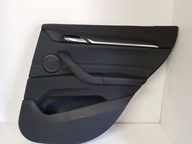 Обшивка дверь задний правый bmw x1 f48 кожа черная