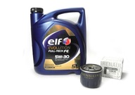 Масло elf 5w-30 фильтр масла, маслом  renault 1.5 1.9 dci - фото