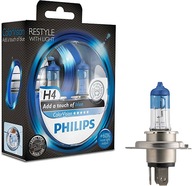 Philips Żarówki H4 ColorVision +60% 2x Niebieskie