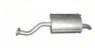 Глушитель наконечника honda jazz poj. 1,2+1,4 01-08r. - фото