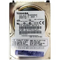 Pevný disk Toshiba MK6026GAX | HDD2194 V ZK01 T | 60GB PATA (IDE/ATA) 2,5"