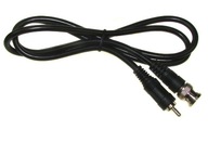 Kabel wtyk BNC - wtyk RCA CINCZ cinch 1m (2071)