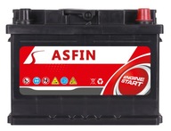 Akumulator ASFIN 12V 60Ah 570A (EN) ALFA,AUDI,BMW