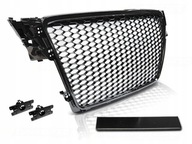 Решетка audi a4 b8 rs-style 08-11r black блеск супер efekt!