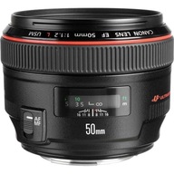 Obiektyw Canon EF 50mm f/1.2L USM - używany 6 miesięcy w studio, idealny