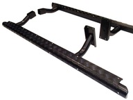 Пороги сторона toyota land cruiser 100 4up металл
