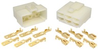 Корпус 6-krotna e+j штекер, кубик гнездо, разьемов 6 pin 10kpl - фото