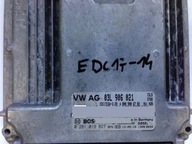 Ecu vw crafter 03l906021 0281019827 - фото