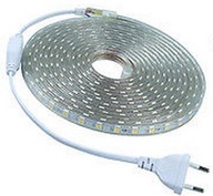 LED PÁSIK 230V TEPELNÁ BIELA SMD 5050 1 m